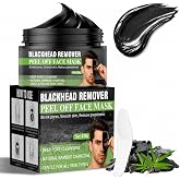 Aarovibe Blackhead Remover Mask with Bamboo Charcoal, Deep Cleansing of Blackheads, Impurities and Acne, Purifies Pores and R