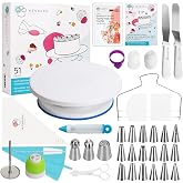 Wenburg Cake Accessory Set | Pastry and Pastry Kit with Versatile Pastry Accessories and Professional Cake Turner (Delight)