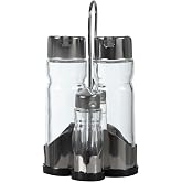 Mudo Home Metal Yağlık & Tuzluk Seti 4 Par&ccedil;a