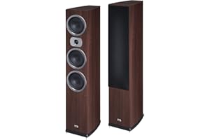 HECO Victa Prime 702 | 3 Wege Heimkino- und Stereo-Standlautsprecher | 1 Stück - espresso