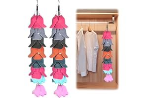 Dechoga 2 szt. stojak na kapelusze, do organizera czapek baseballowych, wieszaków na ubrania, na ścianę i drzwi, 32 czapki, do zawieszenia czapek baseballowych, czapka zimowa i akcesoria