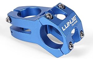 Jupsk 31.8mm Bike Stem, Cycling Bike Stem Short Handlebar Stem Lightweight MTB Stem for Most Bicycle Road Bike BMX MTB