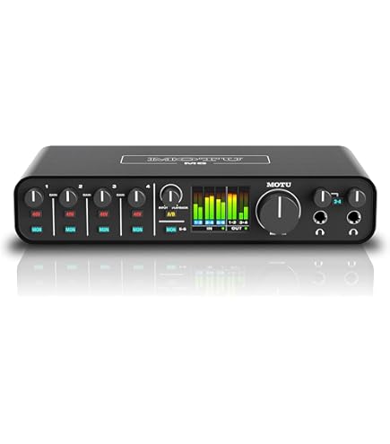 MOTU Interfejs audio M4 USB : Amazon.pl: Instrumenty muzyczne