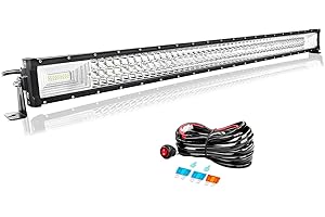 Willpower 42 Zoll 107CM 540W Led Arbeitsscheinwerfer Bar Led Scheinwerfer 12V 24V Wasserdicht Flutlicht Spot Led Bar für Offroad Auto Traktor Zusatzscheinwerfer Rückfahrscheinwerfer mit Kabelbaum