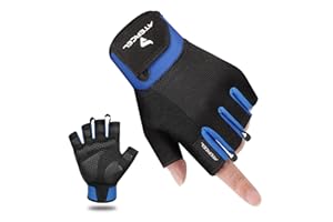 ATERCEL - Guanti Palestra, Ideali per Sollevamento Pesi, Ciclismo, Allenamento, Crossfit, Traspiranti e Aderenti, Guanti da Palestra per Uomo e Donna
