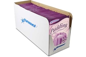 KOMET GEROLF PÖHLE & CO. GMBH 34er Pack Komet Pudding Heidelbeer-Geschmack (34 x 40 g) zum Kochen Puddingpulver Dessert Puddingdessert