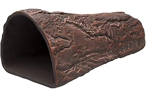 Plecoceramics Pleco Cave Cone Marron Grotte Naturel pour Poisson Plecos Crevettes Cichlidés Décoration en Céramique Aquarium Cachette Cabane Maison Abri Deco Poisson Fish Tank Escargot