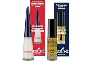 Herome Combi-Pack Stop alle Unghie Danneggiate & Indurente Unghie (rinforzante) Extra Forte (Exit Damaged Nails & Nail Hardener Extra Strong) - 7ml.+10ml.