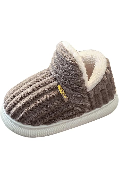Pantoufles Enfants Animaux - Chaussons D'Intérieur Chauds En Coton - Semelle Anti-Dérapante - Taille 26