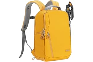 TARION Camera Backpack Waterproof Bag - DSLR Backpack with 14'' Laptop Compartment Rain Cover Slim Photography Camera Rucksack for Men Women Photographer Photo Backpack for DSLR SLR Lens TR-L