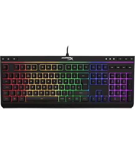 HyperX Alloy Origins PBT-mechanisch gamingtoetsenbord, PBT-toetsen, RGB-verlichting, aluminium behuizing, aanpasbaar, NGENUITY, geheugen, touch waterschakelaar