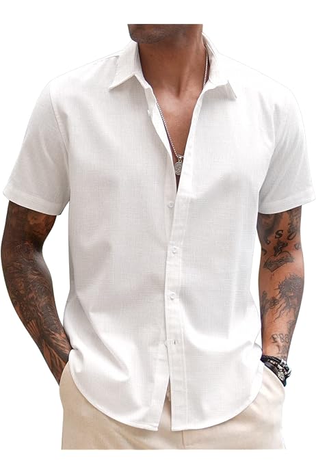 Chemise Manches Courtes PJ PAUL JONES Homme - Style Décontracté Élégant