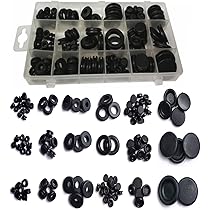 Rubber Grommets, 170pcs Rubber Grommet Assortment Kit, Firewall Hole Plug Set Electrical Gasket O Ring Kit For Protecting Wires Plugs Cables - View #7