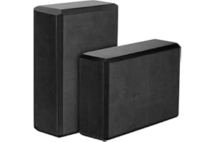 KRETIX Gaiam Essentials Yoga Block (Set Of 2) – Supportive, Soft Non-Slip Foam Surface For Yoga, Pilates, Meditation