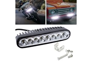 Biqing 6.5" LED Work Light Bar,40W LED Fog Light Off Road Driving Lights Combo Spot Flood Fog Lamp 12V/24V for Motorcycle Motorbike Cars Trucks Off Road ATV SUV 4x4 Boat
