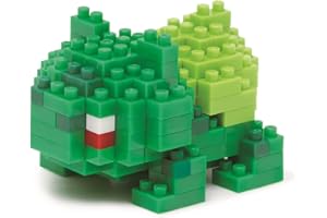 nanoblock NBPM003 Pokemon Bulbasaur, Colourful