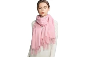 RIIQIICHY Femme Écharpe Pashmina Châle Etole Hiver Mariage Chaud Foulard Grande Longues Écharpes