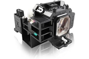 Supermait 275 Apto para NP07LP/60002447 A+ Calidad Lámpara de repuesto para proyector con carcasa para NEC NP400/NP500/NP500W/NP600/NP300/NP410W/NP510W/NP510WS/NP610/NP610S/NP300+/NP300G