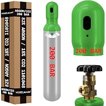 Bouteille Gaz Argon 10L Bouteille De Gaz Argon Pur 10L Réducteur - Pour Soudage TIG/MIG - Pression 200 Bar - Capacité 2,1m³ - Usage Professionnel Réducteur Gaz Soudage Bouteille Gaz Argon 10L Bouteille De Gaz Argon Pur 10L Réducteur - Pour Soudage TIG/MIG - Pression 200 Bar - Capacité 2,1m³ - Usage Professionnel Réducteur Gaz Soudage