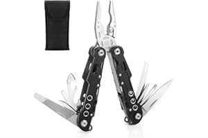 AN HUI MING Pince Multifonction Multitool Couteau Multifonction Outil Multifonction de Poche Couteau de Survie Camping Randonnée Accessoires Cadeau Jeune Homme Cadeau de Fête des Pères