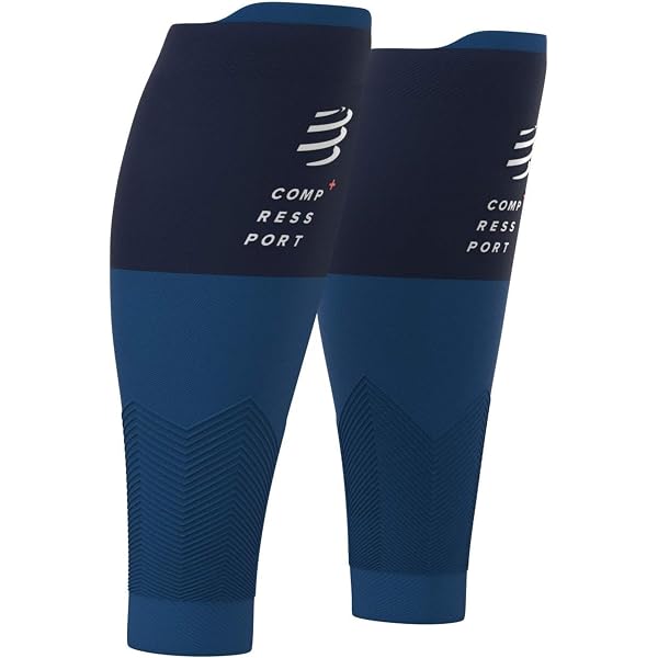 Manchons Compression Mollet CAMBIVO - Paire Réglable Sans Pied - Pour Sport, Douleurs Et Circulation
