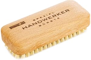 REMOS PROFESSIONAL BODY CARE REMOS Spazzola a mano "Artigiano" legno di faggio domestico con fibra vegetale