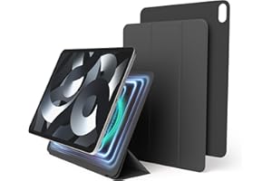 elago Etui na iPada Air 10.9 5., 4. generacji i iPada Pro 1. generacji 2018 – etui na iPada z magnetycznym mocowaniem do metalu, kompatybilne z Apple iPad Pencil i piórnikiem Elago (ciemnoszare)