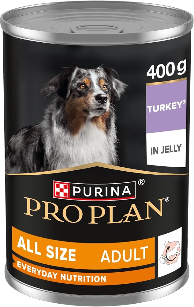 Pro Plan Yetişkin Köpekler İçin Hindili Konserve Yaş Mama 400 Gram