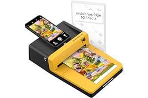 KODAK Dock ERA Impresora de Fotos Instantánea (10x15cm) (Impresora + 10 Hojas)