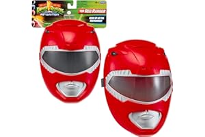 POWER RANGERS Power Ranger, Masque Ranger, Déguisement, Ranger Rouge - Jason Lee Scott, Pour les enfants dès 4 ans, PWG032