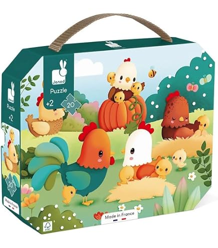 Puzzle d'Observation Enfant Les Contes 24 Pièces Jeu Educatif Motricité