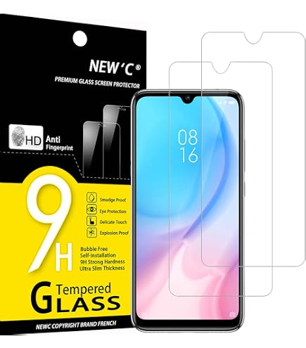 Smartect 3 Pezzi Vetro Temperato 9H Per Xiaomi Redmi A3 / A3X: Pellicola Trasparente Anti Graffio, Senza Bolle
