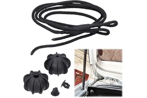 VMINOG Kofferraum Halteband 2 Stück Halteband Hutablage Universal Halteband Hutablage Schnur für Kofferraum Cord Hutablage Haltebände,Hinteren Kofferraum Hutablage Ersatz für Autozubehör
