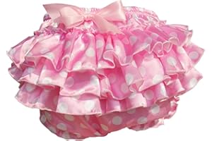 Haian ABDL PVC & Satin Ruffle Rhumba Pull on plastikowe spodnie