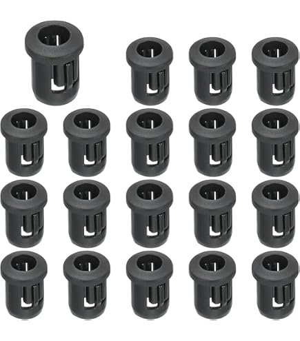 PATIKIL LED-Abstandshalter 200 Stück - 4mm Nylon Isolationssäulen Für PCB