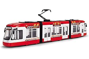 Dickie Toys City Liner, tramwaj, tramwaj, pociąg, 46 cm