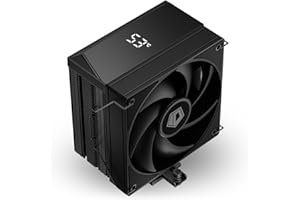 ID-COOLING FROZN A410 TD CPU Air Cooler, 4 Heat Pipes, 120mm High-Performance Fan, Real-Time Temperature Display, Pre-Applied Thermal Paste, Compatible with Intel LGA 1700/1200/115X & AMD AM5/AM4