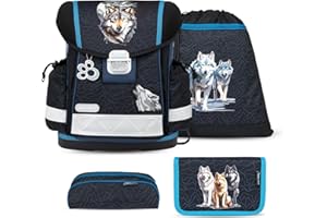 Belmil Classy Schulranzen Set 4 - teilig (403-13/AG/S)