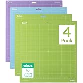 Cricut Machine Mats Variety Pack, 12 x 12 Inch Reusable Cutting Mats for | For Explore &amp; Maker Machines - Includes 2 Grips, 1