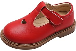 WUIWUIYU Filles Mary Janes Chaussure Enfant de Princesse Étudiants Fête 26-37EU