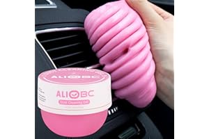ALIOBC 250g Gel Detergente per Auto, Kit di Pulizia Auto Gel, per Presa d'Aria Automatica, Detergente per Tastiere e Fotocamere