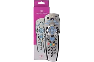 Everyday Remotes - Sky Remote Control Replacement - Batteries Included – Compatible with Sky+ HD Digibox - Compatible with all Sky+ HD Boxes