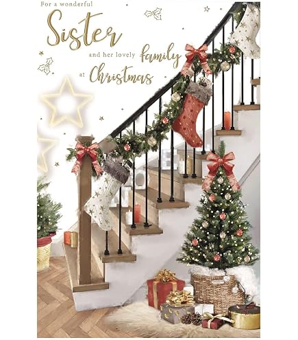 Weihnachtskarte Für Bruder & Freundin – „To A Special Brother & Girlfriend“ – Lustig & Persönlich