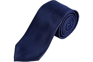 DonDon Cravatta uomo 7 cm classica fatta a mano per il lavoro o occasioni speciali