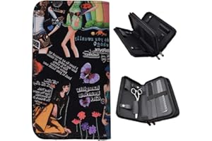 Wytino Custodia Di Stoccaggio Forbici Per Capelli, Impermeabile Strumenti Di Parrucchiere Sacchetto Di Immagazzinaggio,Parrucchiere Forbici Pettine Barbieria Custodia Strumento Per Parrucchiere