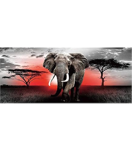 DIY 5D Diamant-Malerei Set – Landschaftsbild Zum Selbermachen, 60x100 Cm, Perfekt Für Wanddekoration