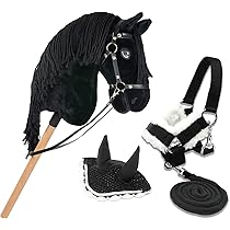 Paard met halster - Duurzaam houten speelgoed
