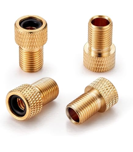 Prolongateurs (2) de valve L60mm rouge