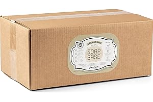 GREENUM GIFTS OF NATURE Base per sapone naturale al burro di karitè 12000g | Base per sapone fai da te 100% Vegano | Sapone naturale senza SLS e SLES free | Sapone fai da te adatto a tutti i tipi di pelle