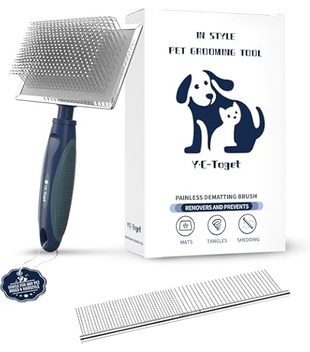 Trimtafel Hond De Doodle Borstel – Slicker Borstel Voor Cockapoo, Goldendoodle, Poedel (extra Lange Pinnen, Ontklit Borstel) Doodle Borstel Honden